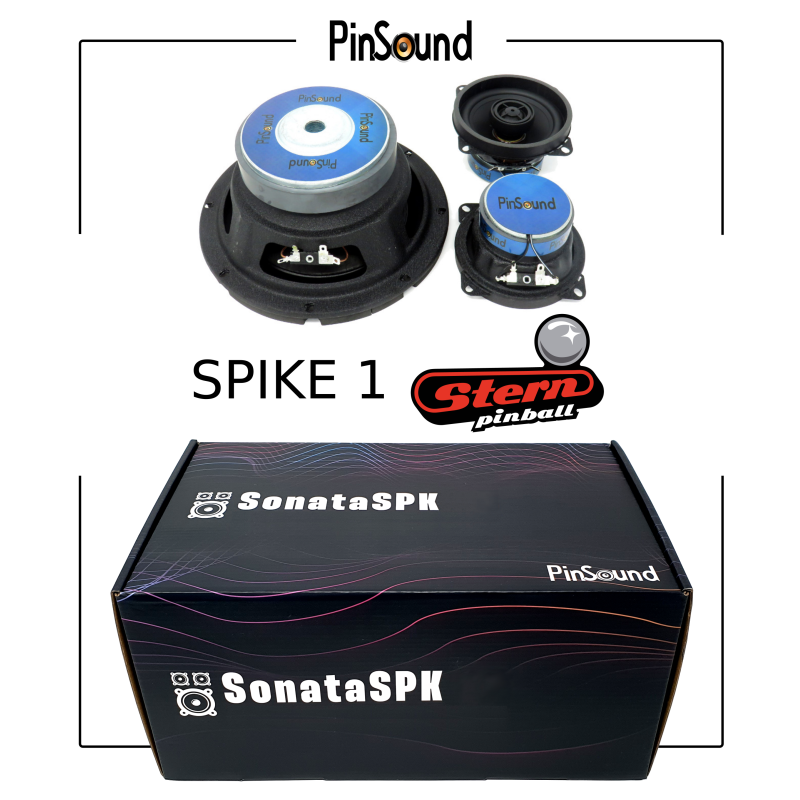 Haut-Parleurs PinSound SonataSPK - Stern SPIKE1