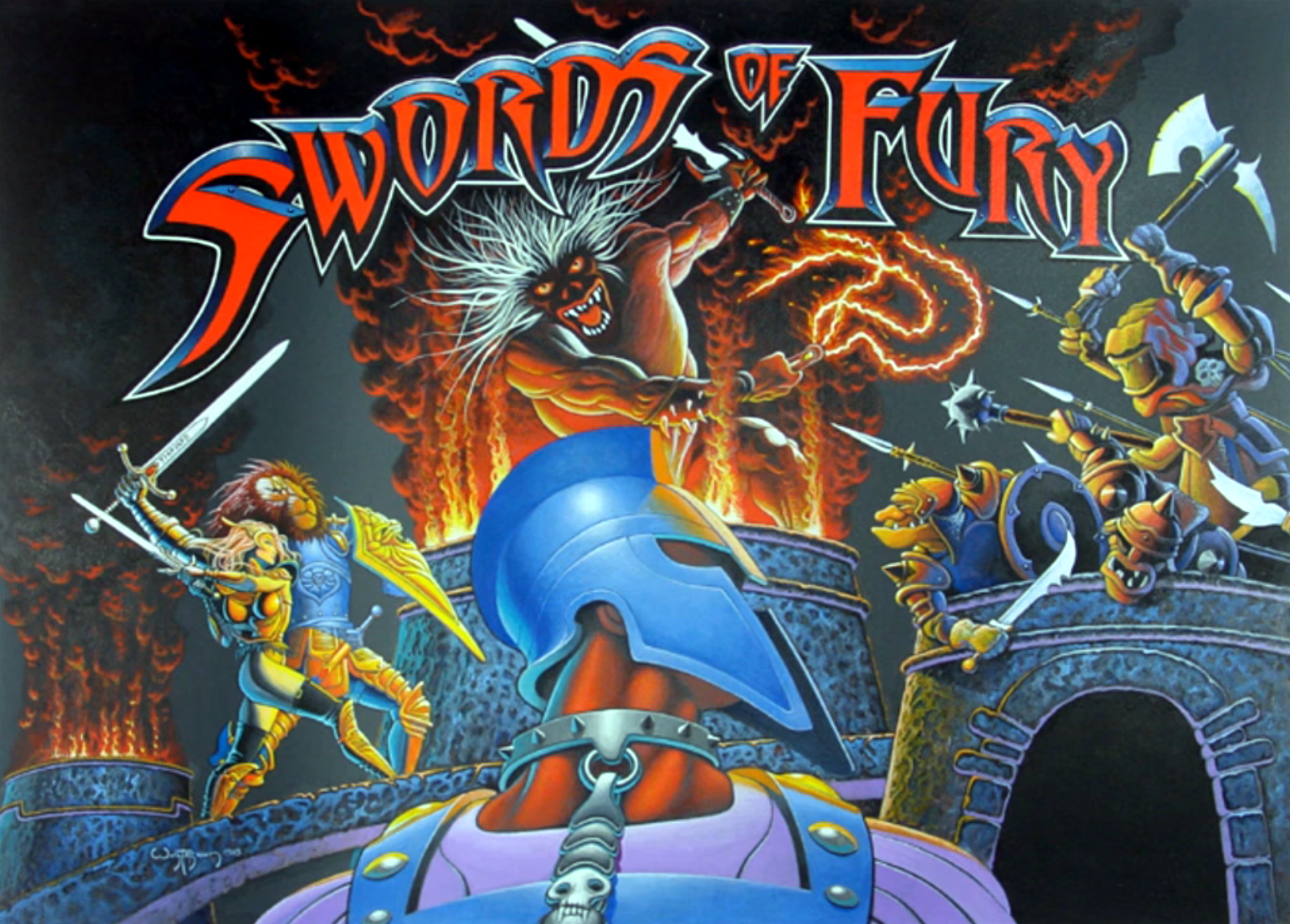 Swords of Fury mit PinSound-Erweiterungen