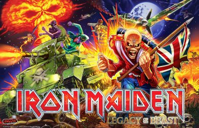 Iron Maiden: Legacy of the Beast (LE) mit PinSound-Erweiterungen