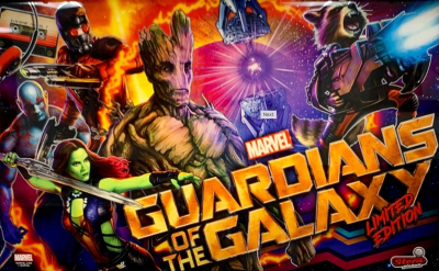 Guardians of the Galaxy (LE) mit PinSound-Erweiterungen