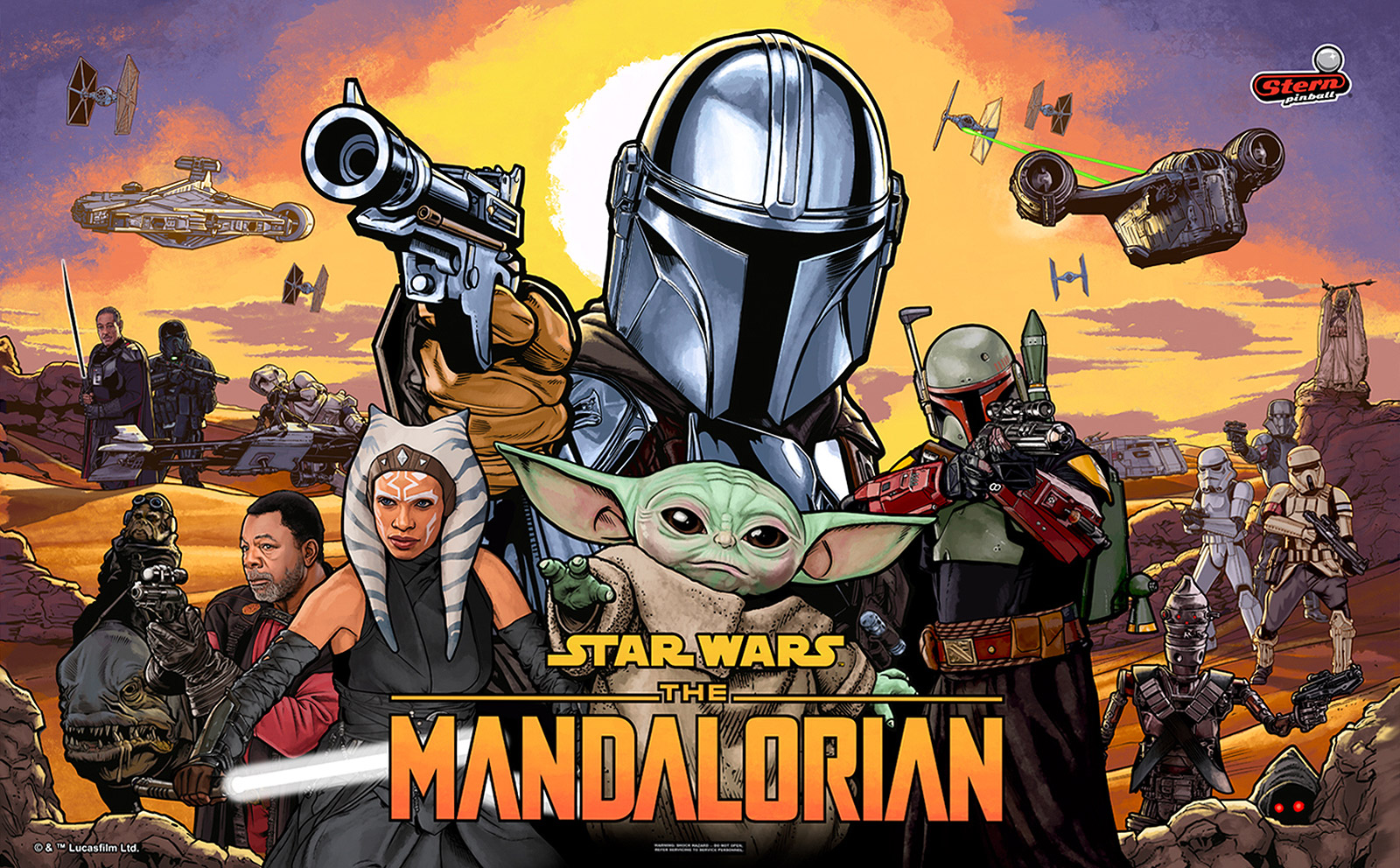 The Mandalorian (Pro) mit PinSound-Erweiterungen