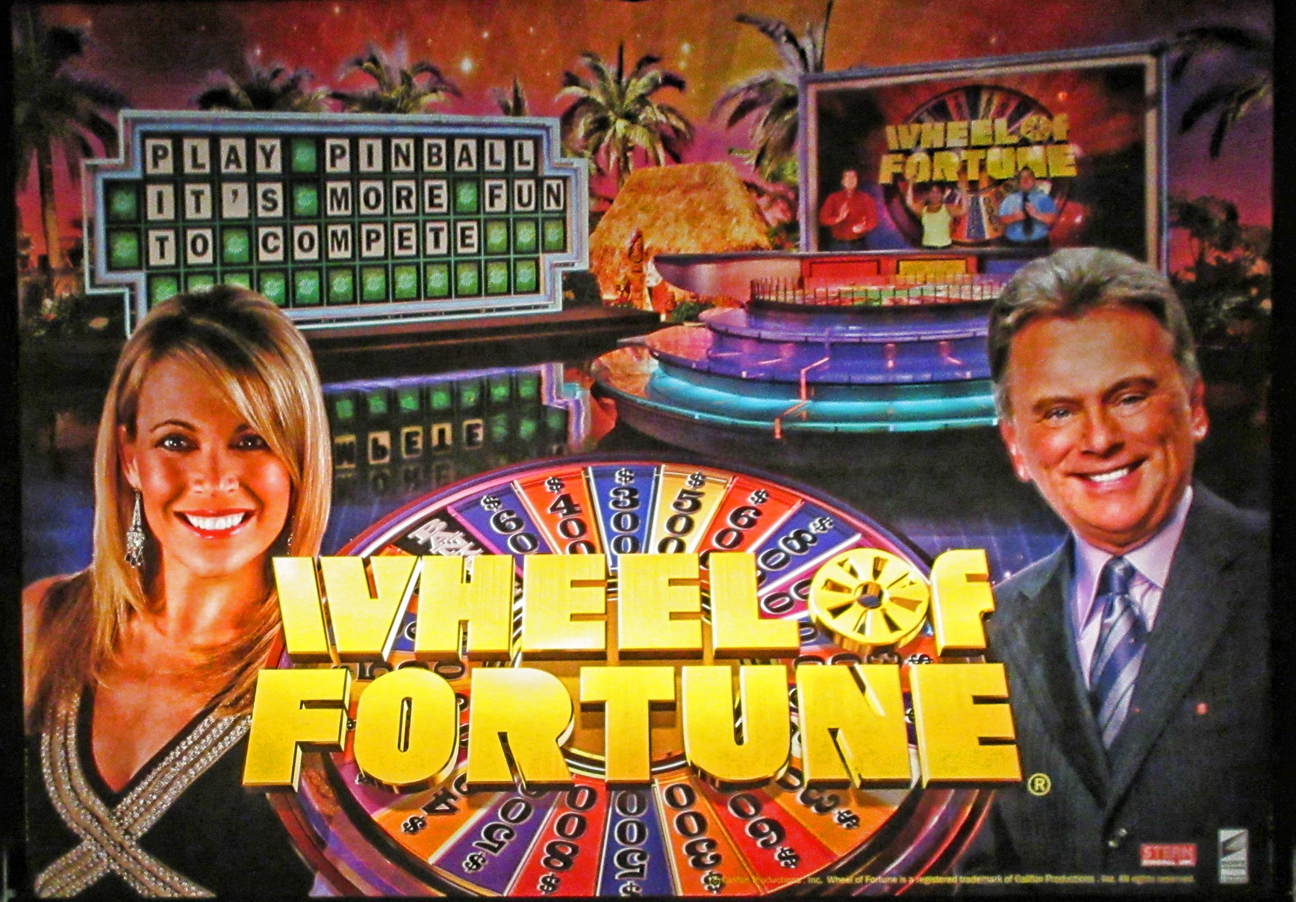 Wheel Of Fortune mit PinSound-Erweiterungen