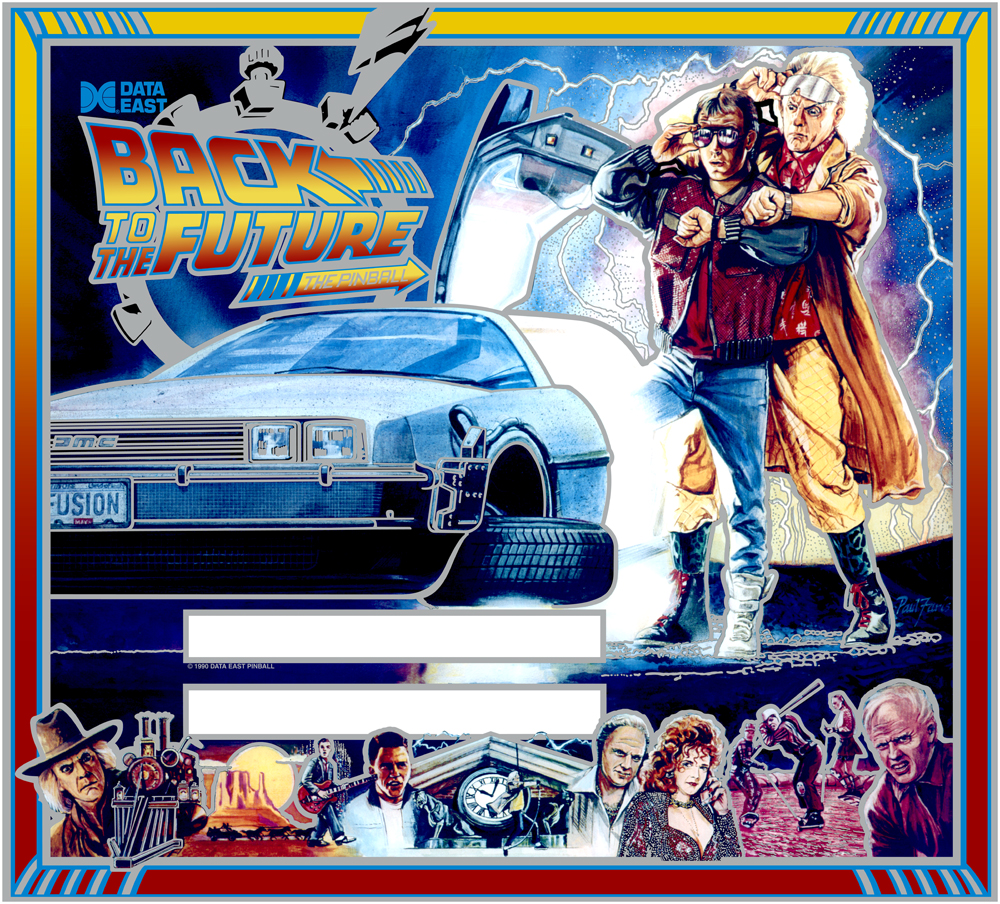 Back To The Future mit PinSound-Erweiterungen