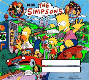 The Simpsons (Data East) with PinSound upgrades