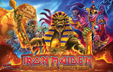 Iron Maiden: Legacy of the Beast (Premium) mit PinSound-Erweiterungen