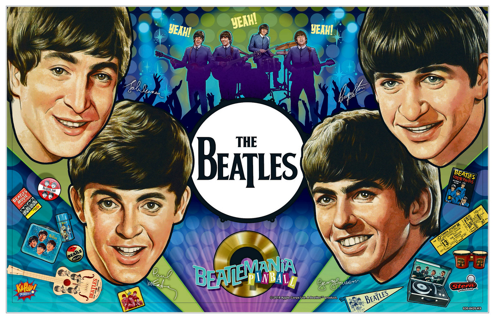 The Beatles (Diamond) mit PinSound-Erweiterungen