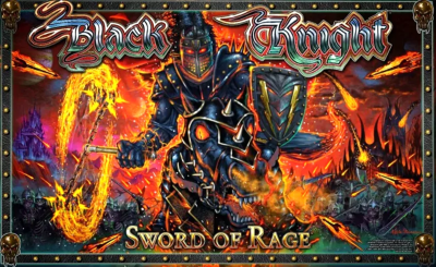 Black Knight Sword of Rage (LE) mit PinSound-Erweiterungen