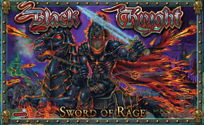 Black Knight Sword of Rage (Premium) with PinSound upgrades