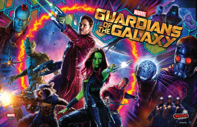Guardians of the Galaxy (Pro) mit PinSound-Erweiterungen